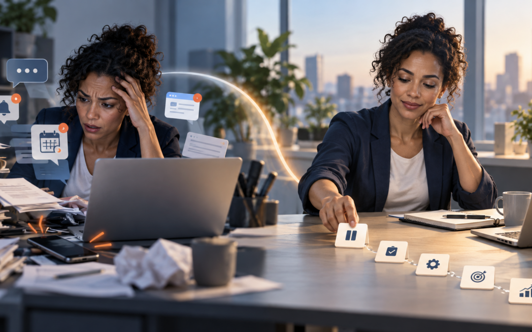 Passer des réflexes sous pression à des gestes entraînés au travail